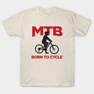 MTB Born to Cycle T-Shirt